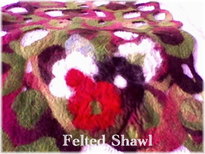 Felted Shawl Soft edge1