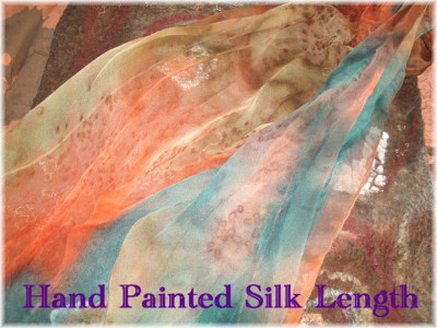 Hand Painted Silk Length